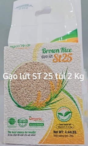 Gạo lứt ST25 - Gạo Ngon Nhất - Công Ty TNHH Gạo Ngon Nhất